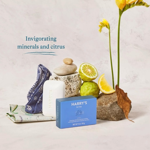 Harry’s Bar Soap for Men, Stone Scent, 4 oz. Soap Bar, 2 Pack - Picture 5 of 5